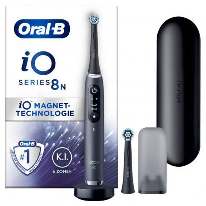 Oral-B iO 8N 408567 črna električna zobna ščetka s etuijem