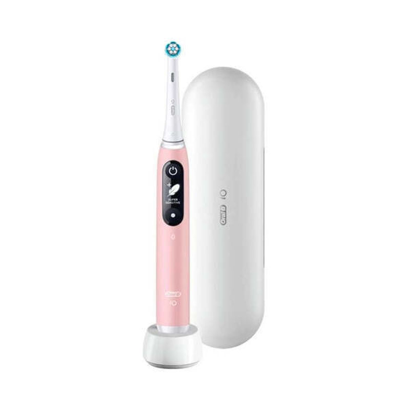 Slika - Oral-B iO Series 6 roza električna zobna ščetka s etuijem 445197