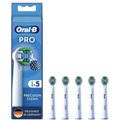 Oral-B PRO Precision Clean nastavki za učinkovito čiščenje – 5 kos 860939 bele