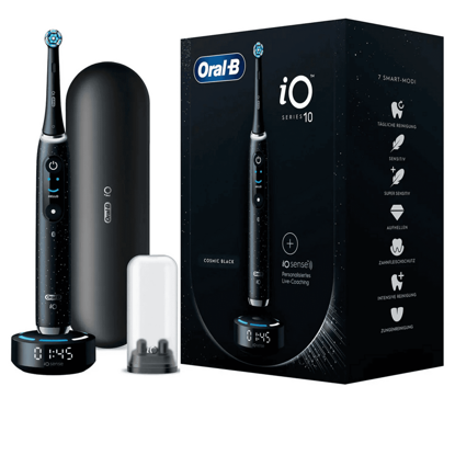 Oral-B iO Serija 10 Cosmic Black zobna Elektricna šcetka, crna 435587