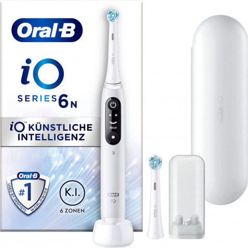 Slika - Oral-B iO Serije 6W JAS22 Elektricna zobna šcetka, Bela 445234