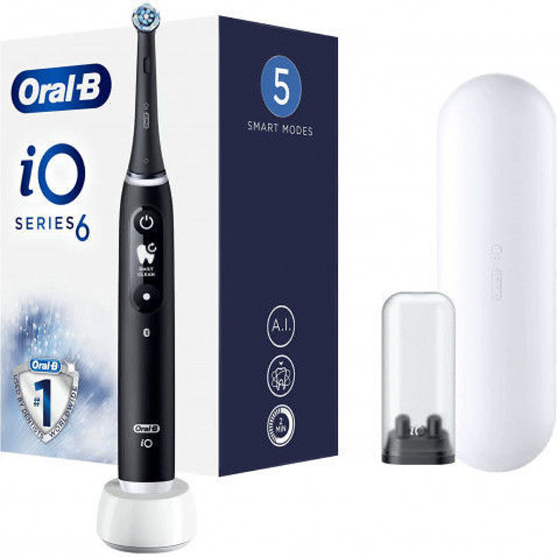 Slika - Oral-B iO Serija 6  JAS22 Crna, elektricna zobna šcetka (445111) črna