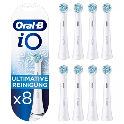 Oral-B Sonic iO Ultimate Cleansing 8 nastavkov ščetk bela 1856593