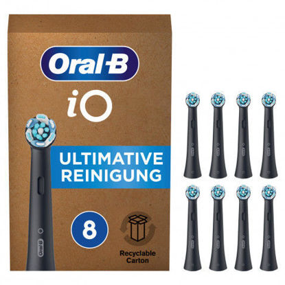 Oral-B Sonic iO Ultimate Cleansing 8 nastavkov ščetk črna