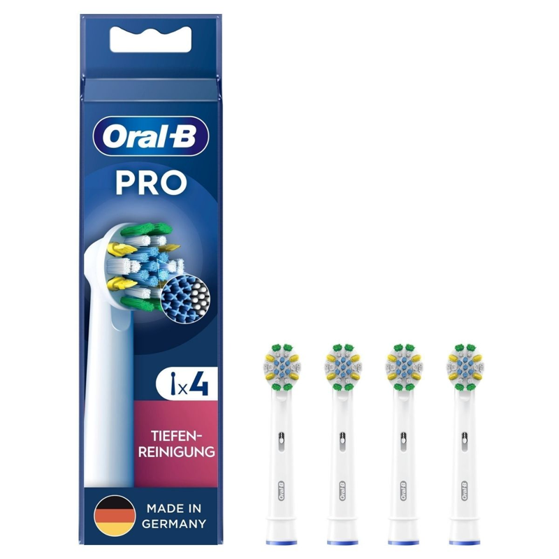 Slika - Oral-B Pro Deep Clean nadomestne šcetke 4 kosi globinsko cišcenje, bele 860885