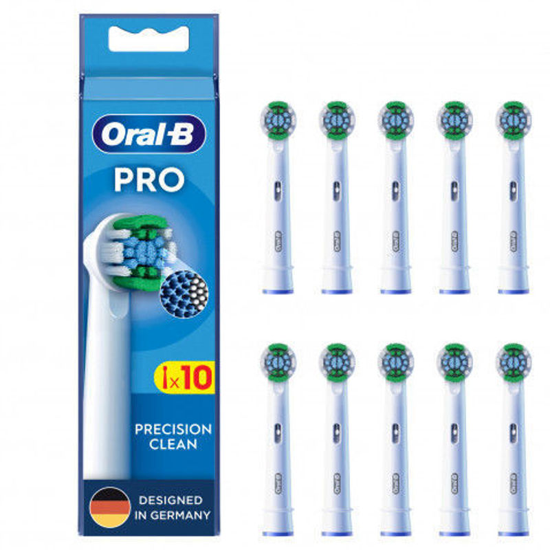 Slika - Oral-B Pro za električno zobno ščetko, paket 10 kosov bele, glave 861080