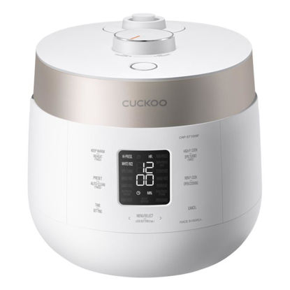 Cuckoo CRP-ST1009F Twin Pressure kuhalnik za riž 1,8 L, urban siva