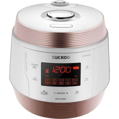Cuckoo ICOOK Q5 CMC-QSB501S premium večnamenski tlačni kuhalnik 5 L, belo-bakren