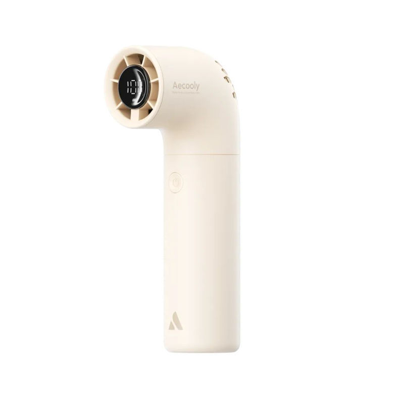 Slika - Aecooly Aero ročni hitri ventilator z baterijo, bež
