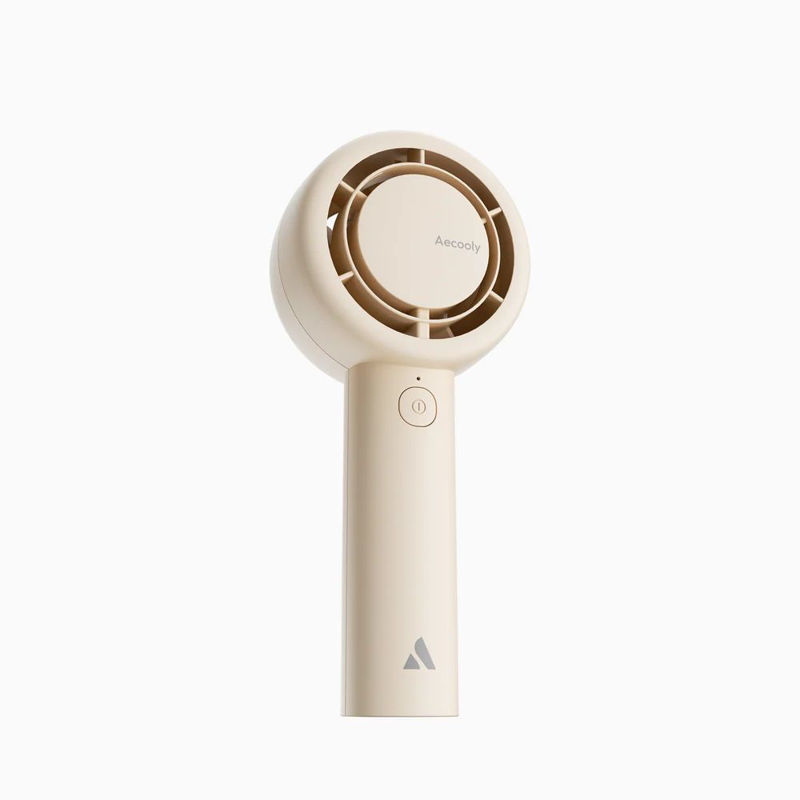 Slika - Aecooly Halo 01 prenosni ročni ventilator z baterijo, bež