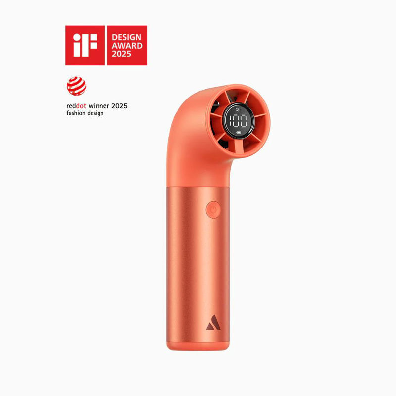 Slika - Aecooly Aero Ultra visokozmogljiv ročni ventilator Aero Ultra, 4500 mAh, 19.000 obr/min, LED zaslon, oranžen (PH03-OG)