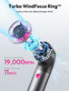 Slika - Aecooly Aero Ultra visokozmogljiv ročni ventilator Aero Ultra, 4500 mAh, 19.000 obr/min, LED zaslon, siv/vijolčen (PH03-GY-PURPLE)