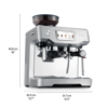 Slika - Sage The Barista Touch SES880BSS4EEU1 premium avtomatski espresso kavni aparat z mlinčkom, inox