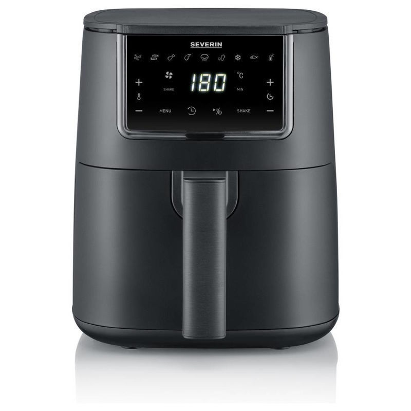 Slika - Severin FR 2461 Black Line Single, 4L, 8 programov, 1300W Cvrtnik na vroč zrak