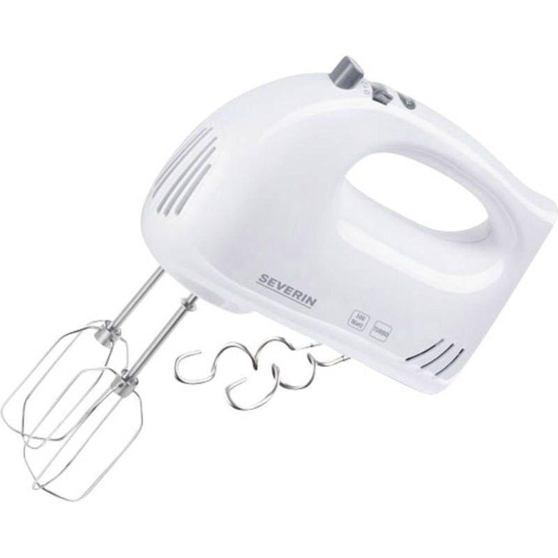 Slika - Severin HM 3820 ročni mešalnik, 300 W, 5 hitrosti, belo-siv