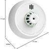 Slika - X-Sense XH02-M detektor / alarm vročine, bel ZASXS00128WEU