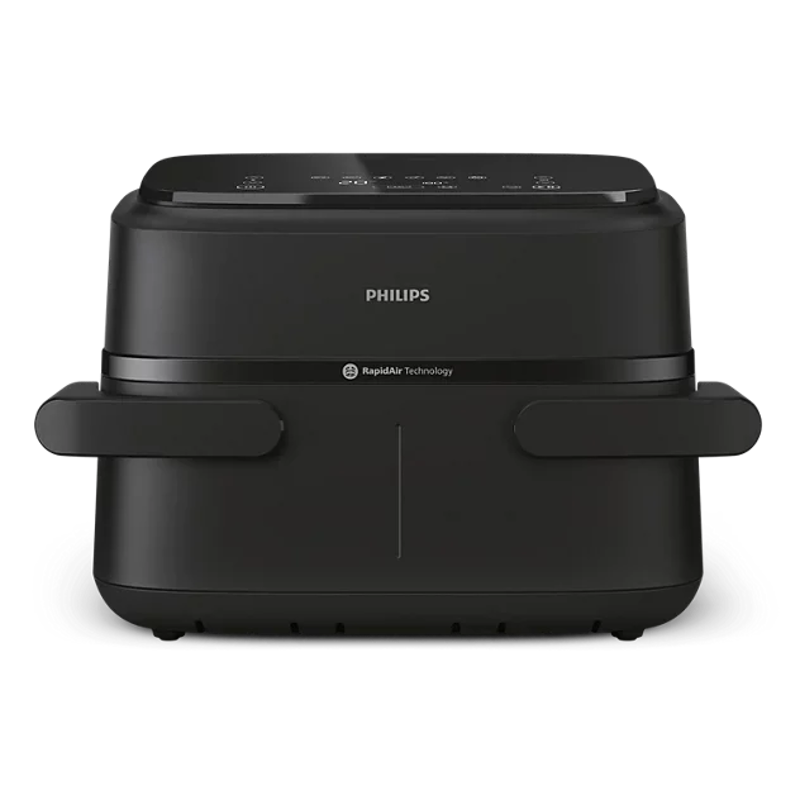 Slika - Philips Airfryer z dvojno košaro Serija 1000 NA150/00, 7,1L (2x 3,55L), 2450W