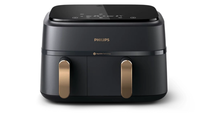 Philips Airfryer z dvojno košaro Serija 3000 NA352/00, 9L, 2750W, RapidAir Plus