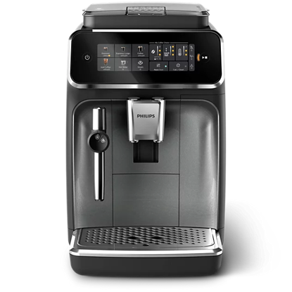 Philips EP3329/70 Series 3300 avtomatski espresso aparat za kavo v zrnju s klasičnim penilnikom, srebrno-črn