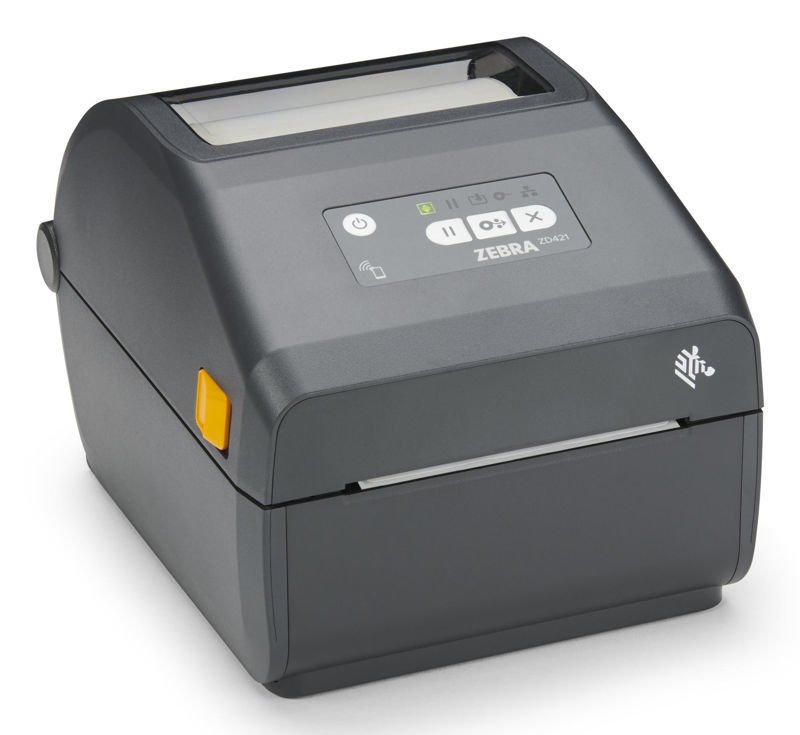 Slika - Zebra ZD421t toplotni prenosni tiskalnik etiket (203 DPI, USB / Ethernet / BT) – (ZD4A042-30EE00EZ)