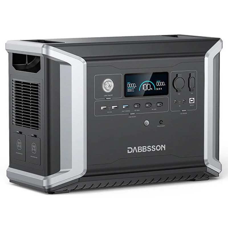 Slika - Dabbsson DBS2300 prenosna napajalna postaja 2330 Wh, 2200 W (FR vtičnice) – (DBS2300-B-FR)