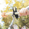 Slika - Bone Bike Tie X silikonsko kolesarsko držalo za mobitel, za krmilo 22–45 mm (4.0"–6.5"), črno