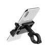 Slika - FIXED Bikee ALU aluminijasto kolesarsko držalo za mobitel, za krmilo 18–31 mm (4–6.7"), črno (FIXBIA-BK)