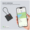 Slika - FIXED Tag Lock pametni lokator in TSA potovalna ključavnica z Apple Find My podporo, USB-C, črn (FIXTAG-LC-BK)