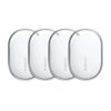 Slika - Xiaomi Tag 4 pack pametni Bluetooth lokator z podporo za Apple Find My in Google Find Hub, IP67, bel (BHR08SPGL)