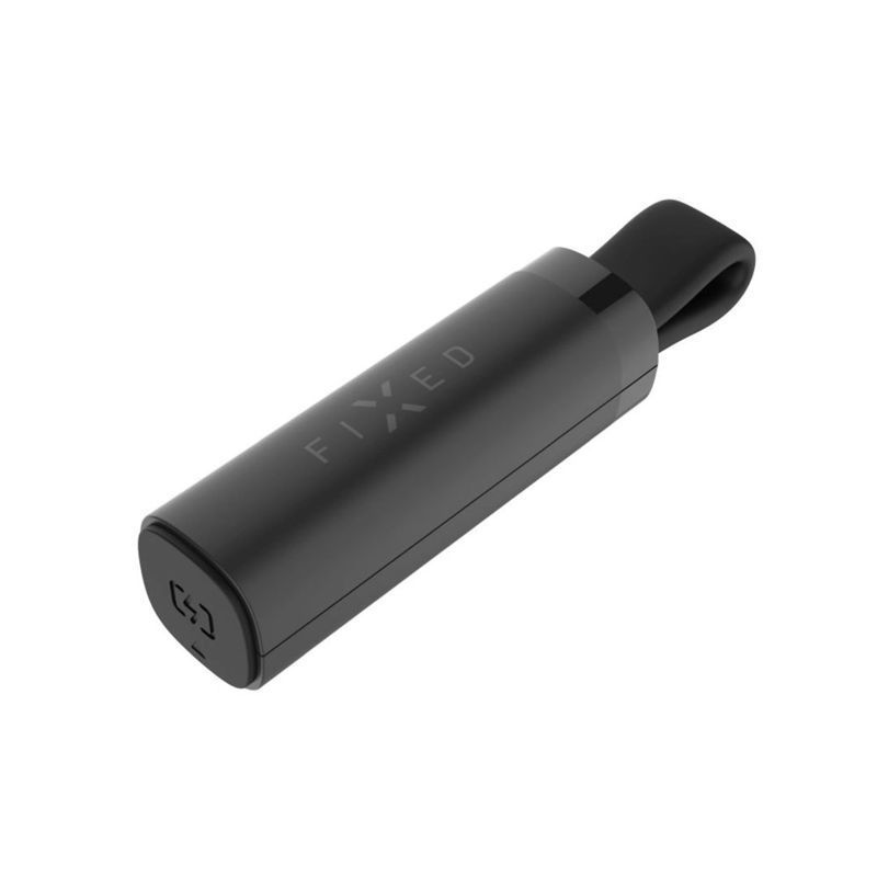 Slika - FIXED Tag Stick pametni Bluetooth lokator z Apple Find My podporo in silikonskim paščkom, USB-C, črn (FIXTAG-ST-BK)