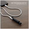Slika - FIXED Tag Stick pametni Bluetooth lokator z Apple Find My podporo in silikonskim paščkom, USB-C, črn (FIXTAG-ST-BK)