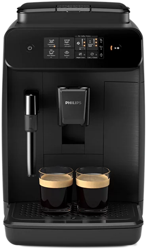 Slika - Avtomatski kavni aparat Philips Series 800 EP0820/00 s klasičnim penilnikom mleka in keramičnim mlinčkom, črn (EP0820/00)