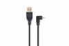 Slika - USB kabel[USB 2.0] - Gembird USB A (M) - microUSB (M) kabel, 6 m, črna (CCP-MUSB2-AMBM90-6)