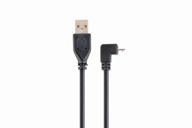 Slika - USB kabel[USB 2.0] - Gembird USB A (M) - microUSB (M) kabel, 6 m, črna (CCP-MUSB2-AMBM90-6)