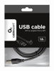 Slika - USB kabel[USB 2.0] - Gembird USB A (M) - microUSB (M) kabel, 6 m, črna (CCP-MUSB2-AMBM90-6)