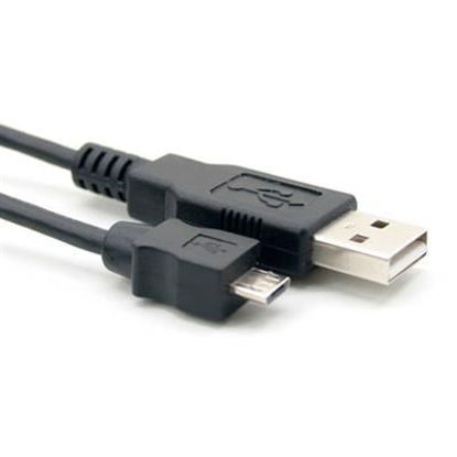 USB kabel[USB 2.0] - ACT USB A (M) - microUSB (M) kabel, 5 m, črna (SB0008)