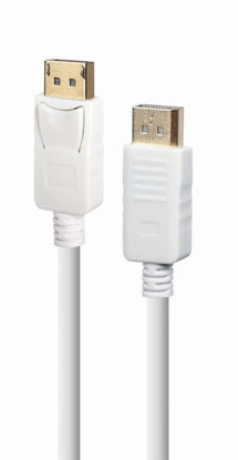 Gembird CC-DP2-6-W DisplayPort 1.2 (M) - DisplayPort (M) kabel, 1,8 m, bela kabel