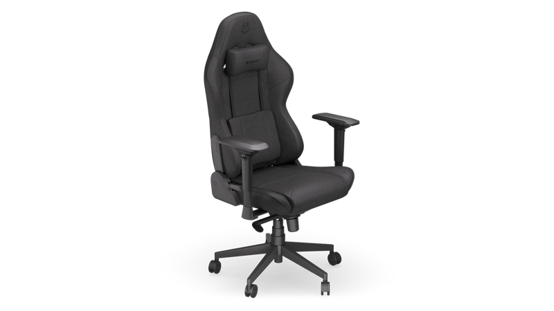 Slika - Endorfy Scrim BK F EY8A004, do 150kg, nastavljivi nasloni za roke, ledvena podpora, črn gaming stol