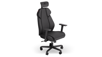 Endorfy Meta BK, do 120kg, nastavljivi nasloni za roke, vzglavna podpora, črn gaming stol EY8A005