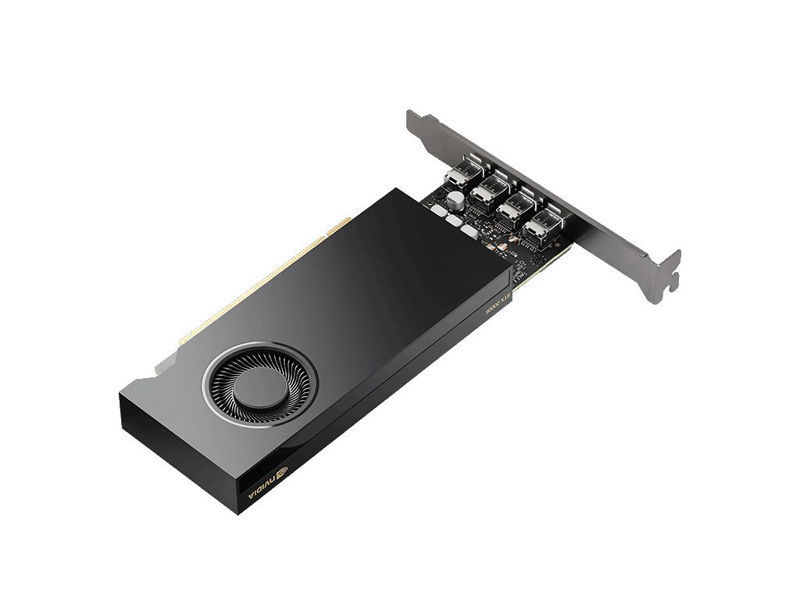Slika - PNY RTX A2000E Ada Generation 16GB GDDR6, 4x mini DisplayPort, OEM (VCNRTX2000EADA-SB) grafična kartica