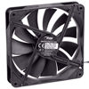 Slika - Akyga AW-14A-BK System Fan 140mm Black Ventilator za ohišje (140 mm) (AW-14A-BK)