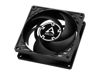 Slika - Arctic P8 PWM PST (Black/Black) Ventilator za ohišje (80 mm, 200-3000 RPM, PWM) (ACFAN00150A)