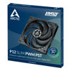Slika - Arctic P12 Slim PWM PST Ventilator za ohišje (120 mm, 300-2100 RPM, PWM) (ACFAN00187A)