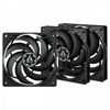 Slika - Arctic P12 Slim PWM PST (3 kosi) Ventilator za ohišje (120 mm, 300-2100 RPM, PWM) (ACFAN00275A)