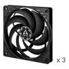 Slika - Arctic P12 Slim PWM PST (3 kosi) Ventilator za ohišje (120 mm, 300-2100 RPM, PWM) (ACFAN00275A)