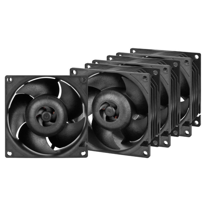 Slika - Arctic S8038-7K (4 Pack) Ventilator za ohišje (80 mm, 7000 RPM, PWM) (ACFAN00292A)