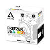 Slika - Arctic Freezer 36 ARGB (White) CPU hladilnik (120 mm, 200-1800 RPM, ARGB, PWM) (ACFRE00125A)