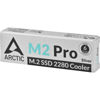Slika - Pasivni hladilnik za M.2 SSD Arctic M2 Pro Silver (ACOTH00002A)