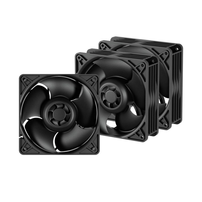 Slika - Arctic S12038-8K 120mm 8k rpm Server Fan (3 PACK) Ventilator za ohišje (120 mm, 800-8000 RPM, PWM) (ACFAN00302A)