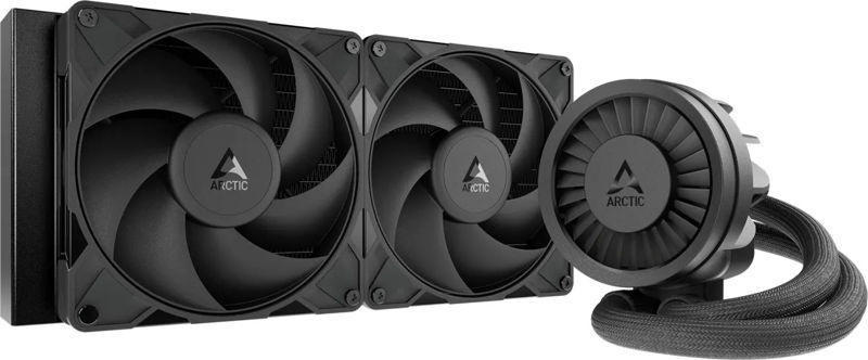 Slika - Arctic Liquid Freezer III Pro 280 Black Vodno hlajenje za CPU (140 mm, 450-2500 RPM, PWM) (ACFRE00179A)